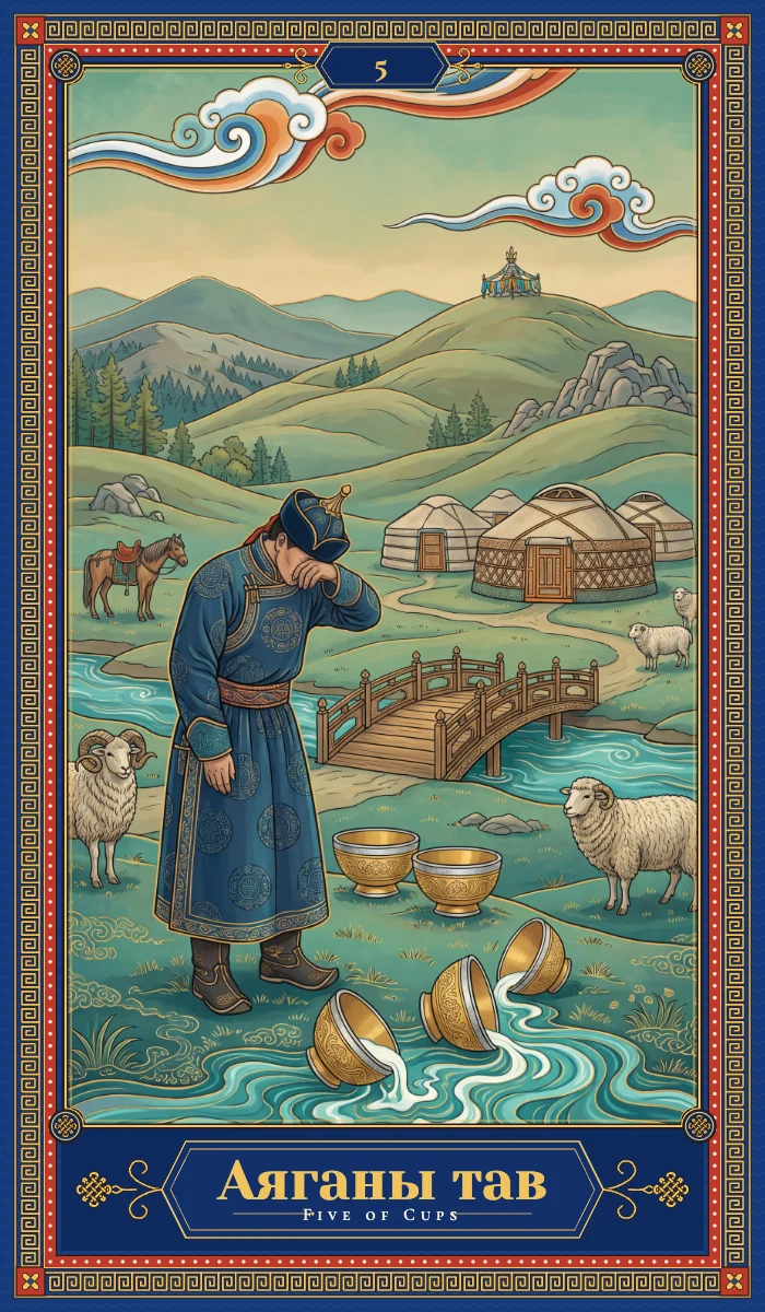 Аяганы тав (Five of Cups)