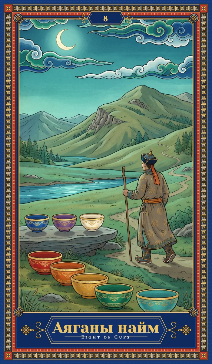 Аяганы найм (Eight of Cups)