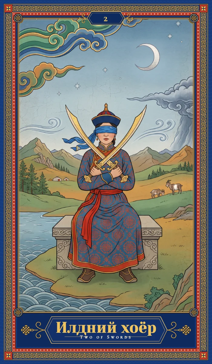 Илдний хоёр (Two of Swords)