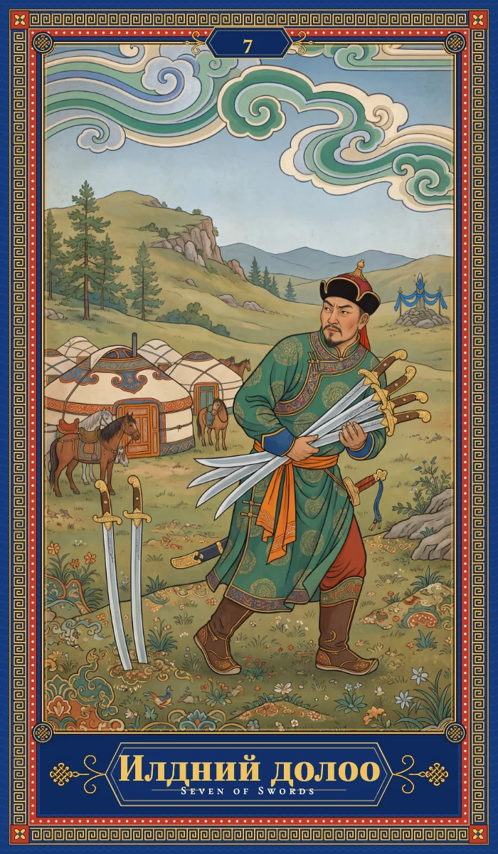 Илдний долоо (Seven of Swords)