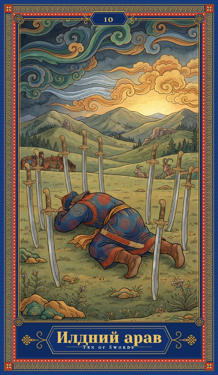 Илдний арав (Ten of Swords)