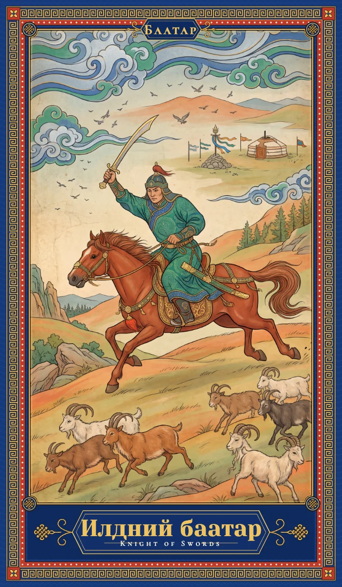 Илдний баатар (Knight of Swords)