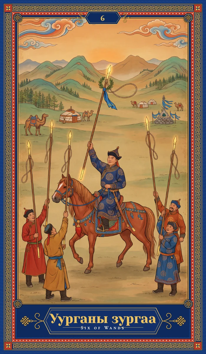 Уурганы зургаа (Six of Wands)