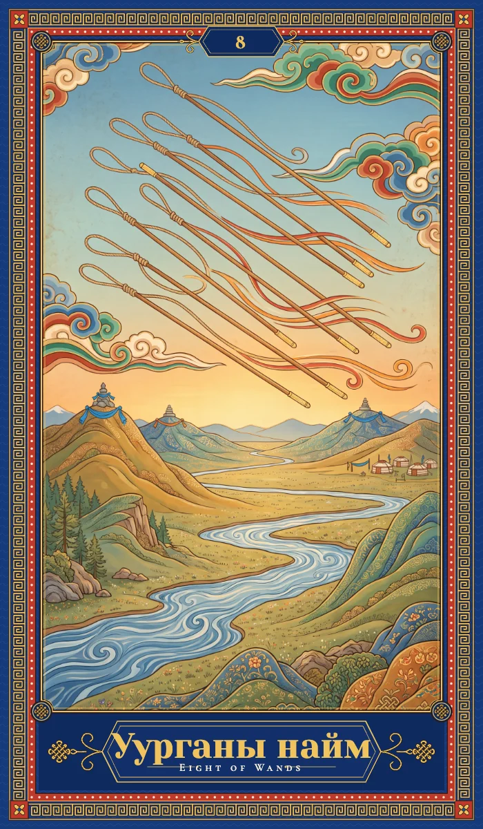 Уурганы найм (Eight of Wands)
