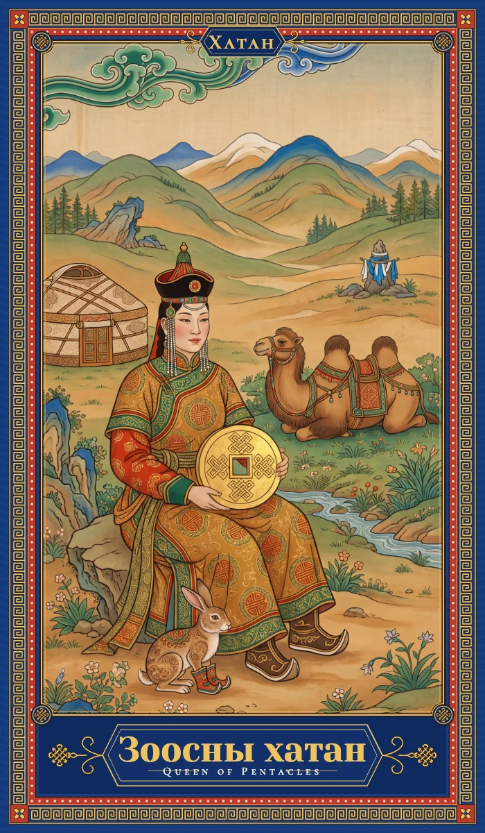 Зоосны хатан (Queen of Pentacles)