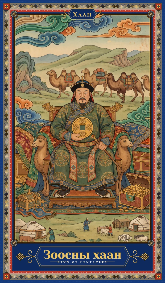 Зоосны хаан (King of Pentacles)