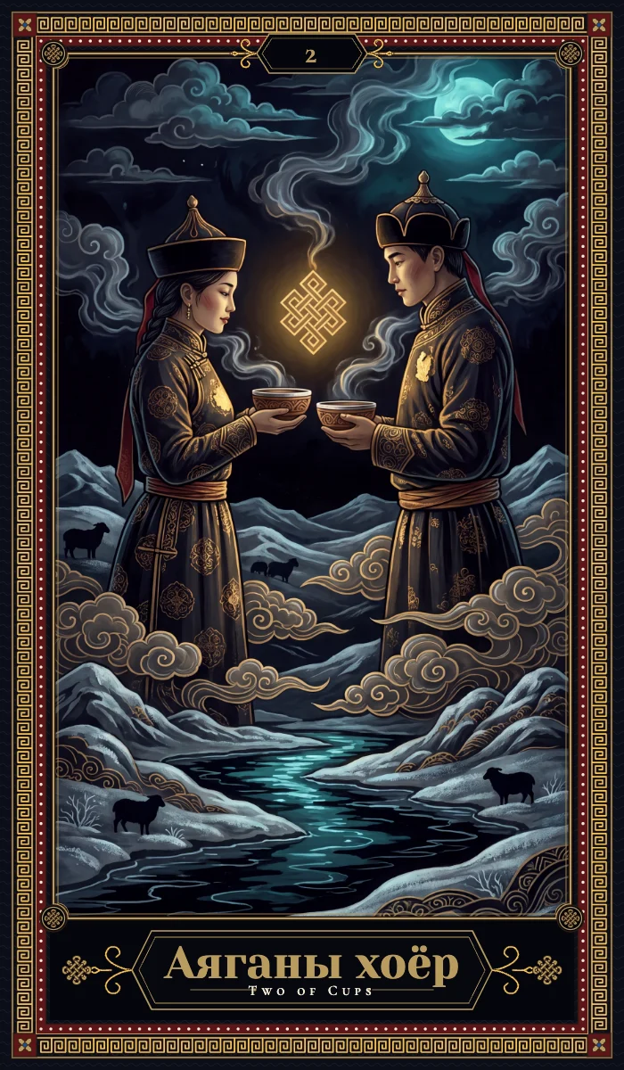Аяганы хоёр (Two of Cups)