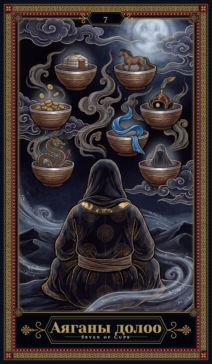 Аяганы долоо (Seven of Cups)