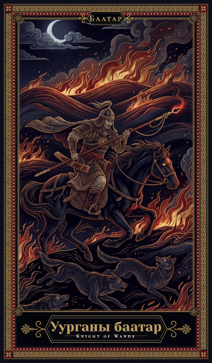 Уурганы баатар (Knight of Wands)