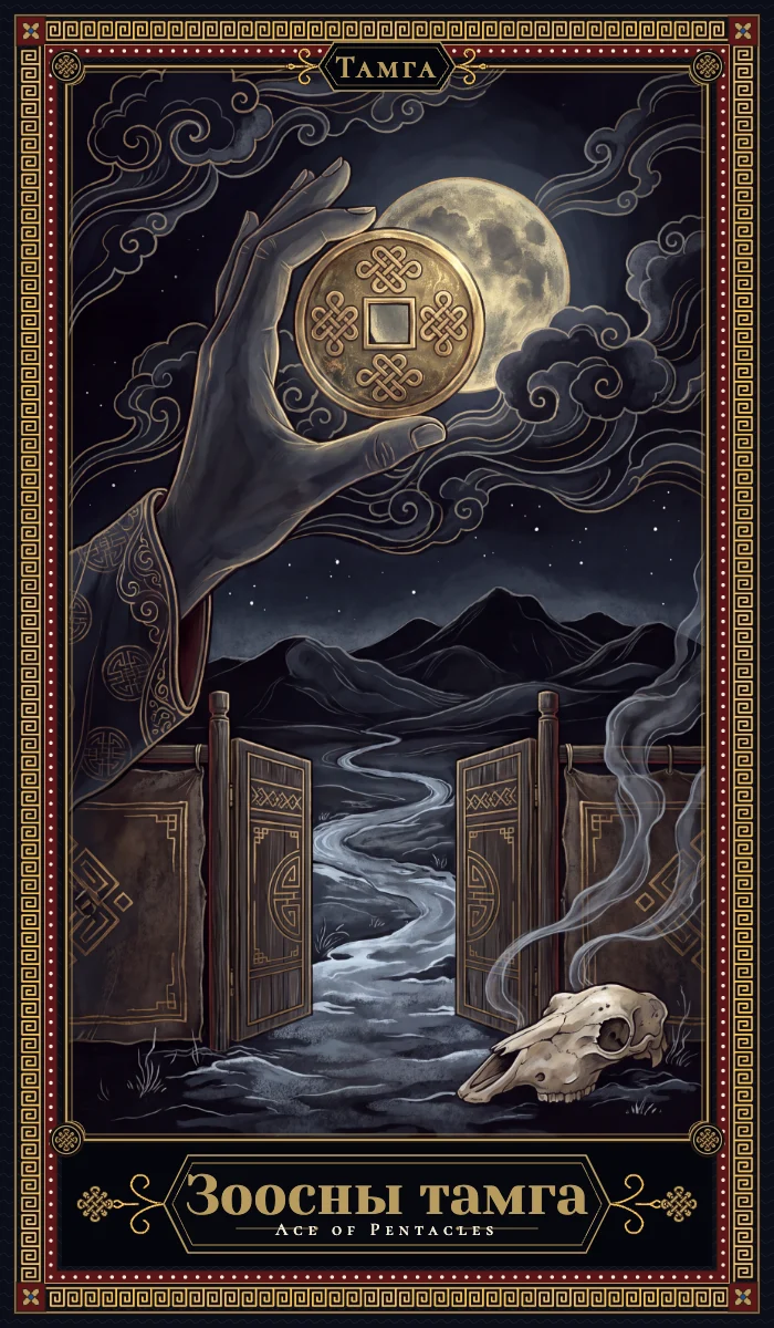 Зоосны тамга (Ace of Pentacles)